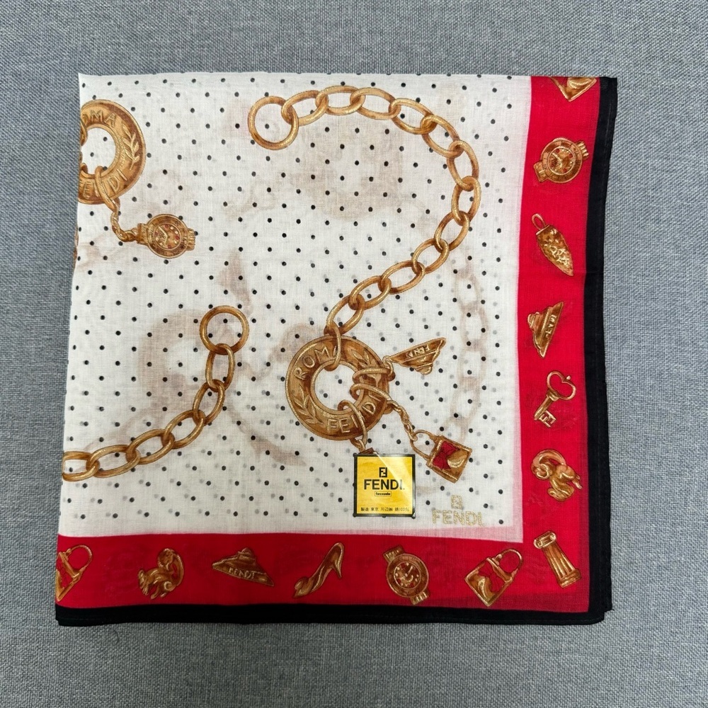 🆕🧣FENDI Handkerchief Scarf✨​ - Picture 12 of 15
